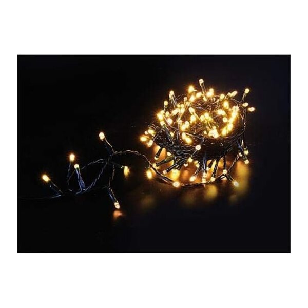 LED Lichterkette 40er – App-gesteuert via Bluetooth, bunt & warmweiß, IP44