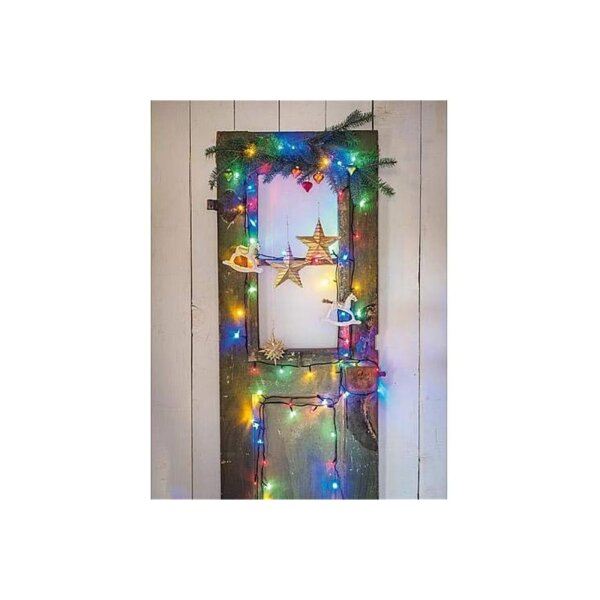 LED Lichterkette 40er – App-gesteuert via Bluetooth, bunt & warmweiß, IP44