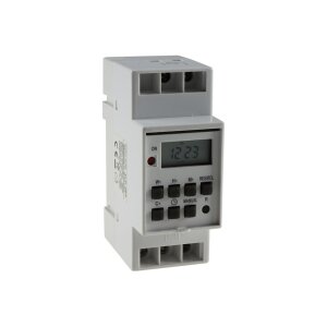 Digitale Zeitschaltuhr für Hutschiene Einbau in...