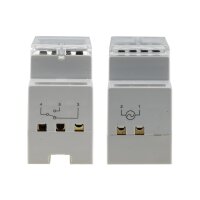 Digitale Zeitschaltuhr für Hutschiene Einbau in Schalttafel 230V / 16A Zeitschalter Timer für Schaltkasten LC-Display Tag- & Wochenzeitschaltuhr