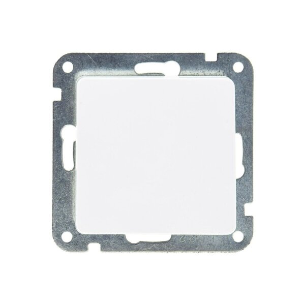 DELPHI Wechselschalter Unterputz Lichtschalter 230V Ohne Rahmen Komfort Klemmanschluss Weiß