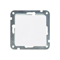 DELPHI Wechselschalter Unterputz Lichtschalter 230V Ohne Rahmen Komfort Klemmanschluss Weiß