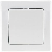 DELPHI Wechselschalter – Unterputz, 250?V, 10?A, weiß, Klemmbefestigung