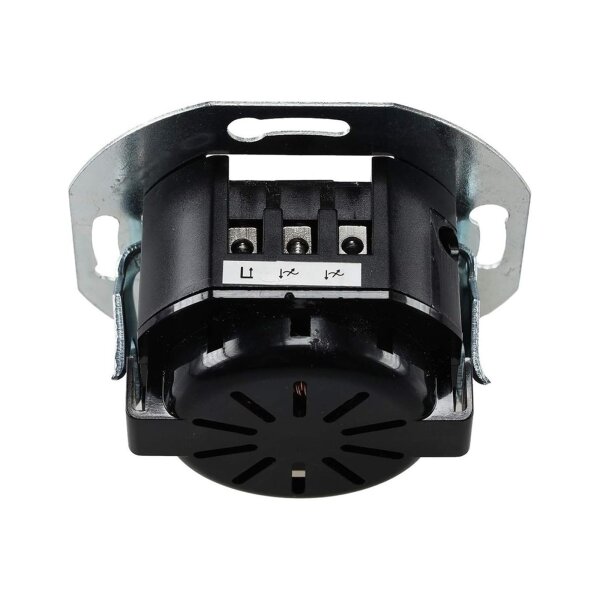 Kombi-Set LED-Dimmer & Steckdose – Silber, 2-fach Rahmen, 230V, 3–60W LED, Unterputz