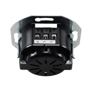 Kombi-Set LED-Dimmer & Steckdose – Silber, 2-fach Rahmen, 230V, 3–60W LED, Unterputz