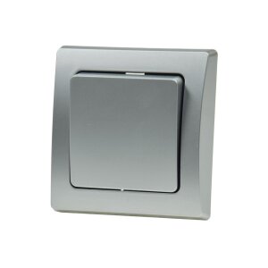 DELPHI Kreuzschalter, 250V~/ 10A mit 1-fach Rahmen...