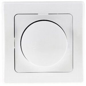 DELPHI Dimmer Weiß, 20–300W, Phasenanschnitt, 2-Draht, für Halogen, Glühlampen