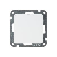 DELPHI Blende Blinddose Abdeckung für Mehrfach Rahmen, weiß