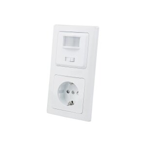 Delphi Bewegungsmelder 2-Draht mit Steckdose Unterputz I...