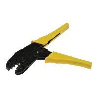 Crimpzange für nicht isolierte Kabelschuhe – 0,5–6?mm², mit Ratsche