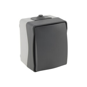 NUQUI Feuchtraum Wechselschalter – IP54, 10A, 250V,...