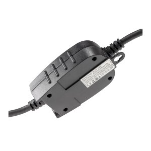 ChiliTec Steckdose mit Dämmerungssensor IP44 Aussen 230V Dämmerungsschalter Zwischenstecker mit Timer 2300Watt automatische Schaltung bei Dämmerung