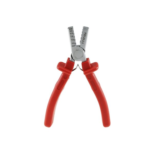 ChiliTec Presszange für Aderendhülsen 0,25-2,5mm²