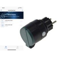 ChiliTec Outdoor Wifi Steckdose IP44 Aussensteckdose WLAN App für Smartphone IOS/Android Amazon Alexa Google Chrome kompatibel