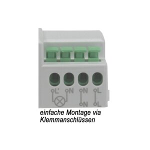 HF Bewegungsmelder CBM extend 230V Einbau Präsenzmelder 1200W