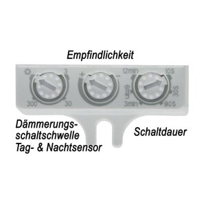 HF Bewegungsmelder CBM extend 230V Einbau Präsenzmelder 1200W