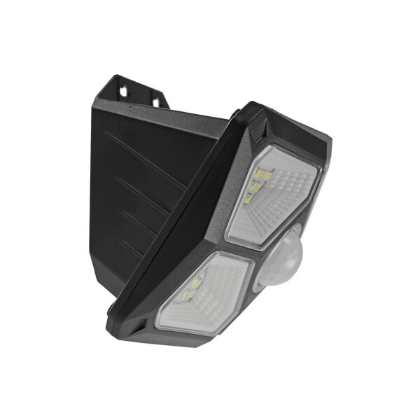 LED Solar Wandleuchte "SWL 722" PIR Bewegungsmelder, 72 LEDs, IP65