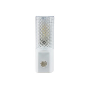 ChiliTec LED Nachtlicht Orientierungslicht mit Tag Nacht Sensor I Steckdose 230V I Schaltet bei Dunkelheit I 1 Stück I 1 Watt Licht Warmweiß