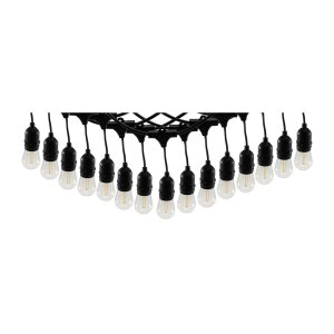 Biergarten-Lichterkette 14?m – 15x E27 Filament,...