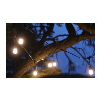 Biergarten-Lichterkette 14?m – 15x E27 Filament, warmweiß, IP65