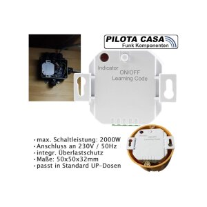 Chilitec Pilota Casa Funk-Komplettset – Smarte...