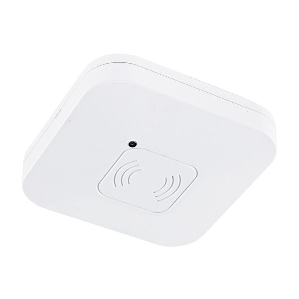 ChiliTec Decken-Bewegungsmelder Aufputz 360° I HF Technik I 8m Reichweite | LED geeignet 2-800Watt | 27mm flach I Weiß