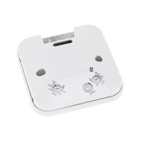 ChiliTec Decken-Bewegungsmelder Aufputz 360° I HF Technik I 8m Reichweite | LED geeignet 2-800Watt | 27mm flach I Weiß