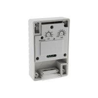 ChiliTec Dämmerungsschalter Aussen IP54 Wetterfest 230V Schaltzeit Einstellbar 70x108x40mm