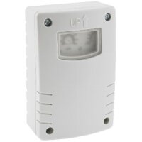 ChiliTec Dämmerungsschalter Aussen IP54 Wetterfest 230V Schaltzeit Einstellbar 70x108x40mm