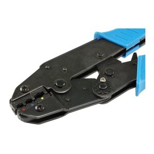 Crimpzange 0,5–6 mm² – Ratschenmechanik, ergonomisch, präzises Vercrimpen
