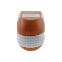 Aufputz Bewegungsmelder CBM-Slim ziegelrot | 180° | 12 m | LED ab 1 W | IP44