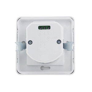 ChiliTec Bewegungsmelder 160° Erfassung Unterputz Einbau 9m Reichweite LED Geeignet 3-Draht Infrarot Sensor UP Montage I Parallel-Schaltung I Weiß
