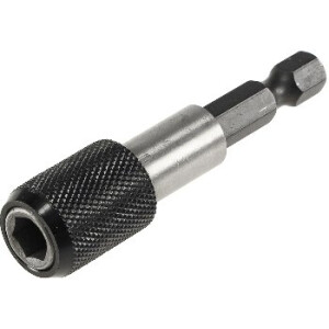 Universal Bithalter mit Magnet I Schnellwechsel I Bitaufnahme Adapter für 1/4" Bits/Sechskant Stark magnetisch I Quick