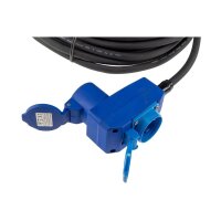 CEE Verlängerungskabel 25Meter IP44 Stecker Kupplung mit Schutzdeckel 230V I H07RNF 3G2,5 Für Wohnwagen Camping Caravan Wohnmobil