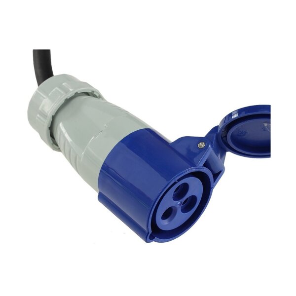 CEE Verlängerungskabel 10Meter IP44 Stecker Kupplung mit Schutzdeckel 230V I H07RNF 3G2,5