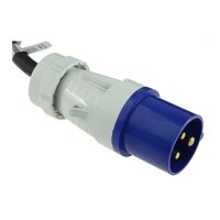CEE Verlängerungskabel 10Meter IP44 Stecker Kupplung mit Schutzdeckel 230V I H07RNF 3G2,5