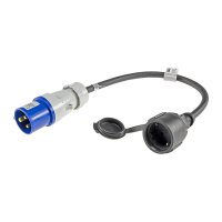 CEE auf Schutzkontakt-Kupplung 0,35m 230V