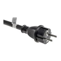 CEE Adapter Kabel Kupplung auf Schutzkontakt Stecker 35cm IP44 spritzwassergeschützt 230V / 16A 3-polig