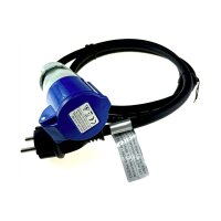 CEE Adapter Kabel 1,5M Kupplung auf Schutzkontakt Stecker IP44 spritzwassergeschützt 230V / 16A 3-polig für Camping, Boot, Camper, Wohnwagen