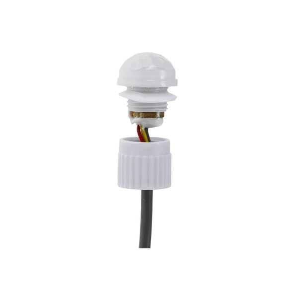 Mini Bewegungsmelder Einbau Ø15mm – PIR 360° 230V für LED & Möbel