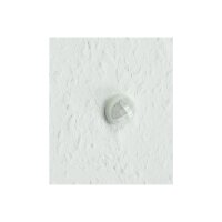 Bewegungsmelder Mini Einbau Ø15mm 360° Detektion 230V LED geeignet 6m Reichweite 15cm Kabel Weiß