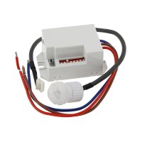 Mini Bewegungsmelder Einbau Ø15mm – PIR 360° 230V für LED & Möbel