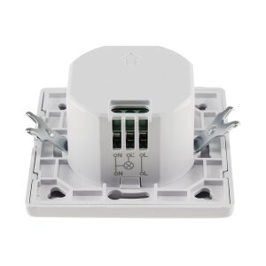 Bewegungsmelder Innen Unterutz 160° 3-Draht Radar Technik Einbau-Bewegungsmelder Hochfrequenz Sensor Präsenzmelder Weiß