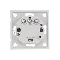 Bewegungsmelder Innen Unterutz 160° 3-Draht Radar Technik Einbau-Bewegungsmelder Hochfrequenz Sensor Präsenzmelder Weiß