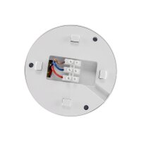 Bewegungsmelder für Wand & Decke 360° Infrarot Detektor Aufbau für LED geeignet 6m Reichweite Weiß