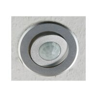 Bewegungsmelder 360° für Decke & Wand Einbau-Bewegungsmelder Schwenkbar 8m Reichweite Ø68mm Einbau 230V Unterputz PIR-Sensor Innenbereich