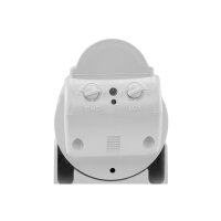 Bewegungsmelder 180° IP44 Innen und Aussen Spritzwassergeschützt 12M Reichweite Einstellbar Weiß