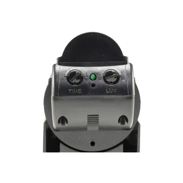 Bewegungsmelder 180° Innen und Aussen IP44 12m Reichweite Aussen-Sensor Einstellbar Schwarz