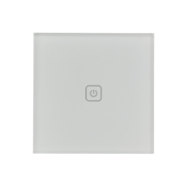 Funk-Wandschalter für "Pilota Casa" IP20, 230V, 2300W, Touch-Bedienung