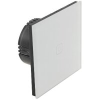 Funk-Wandschalter für "Pilota Casa" IP20, 230V, 2300W, Touch-Bedienung